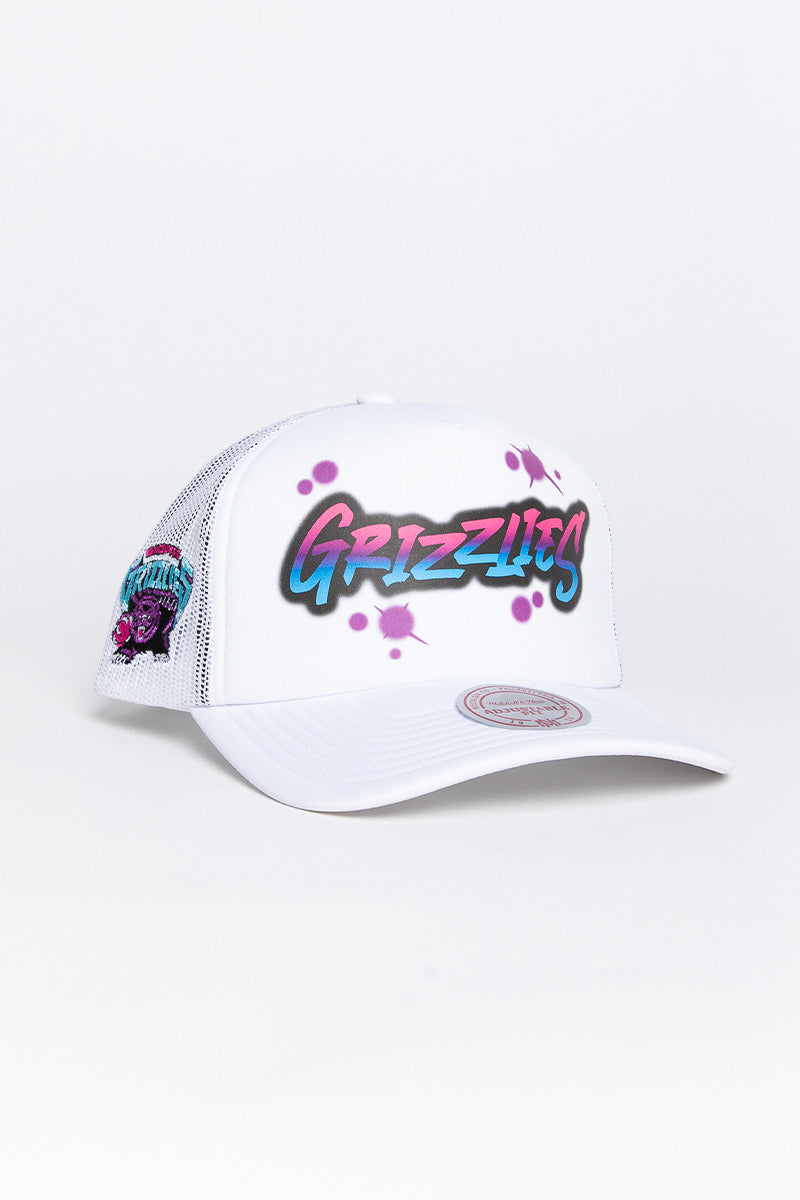 Vancouver Grizzlies Airbrush Logo Trucker