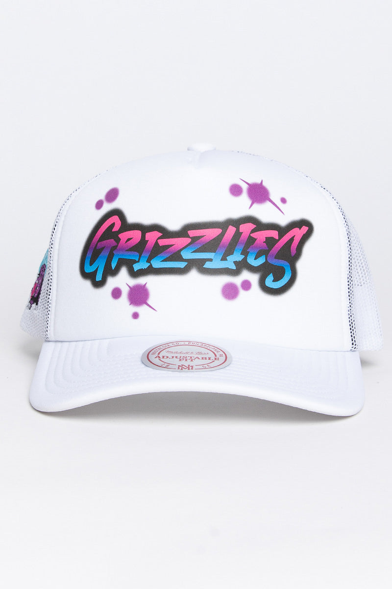 Vancouver Grizzlies Airbrush Logo Trucker