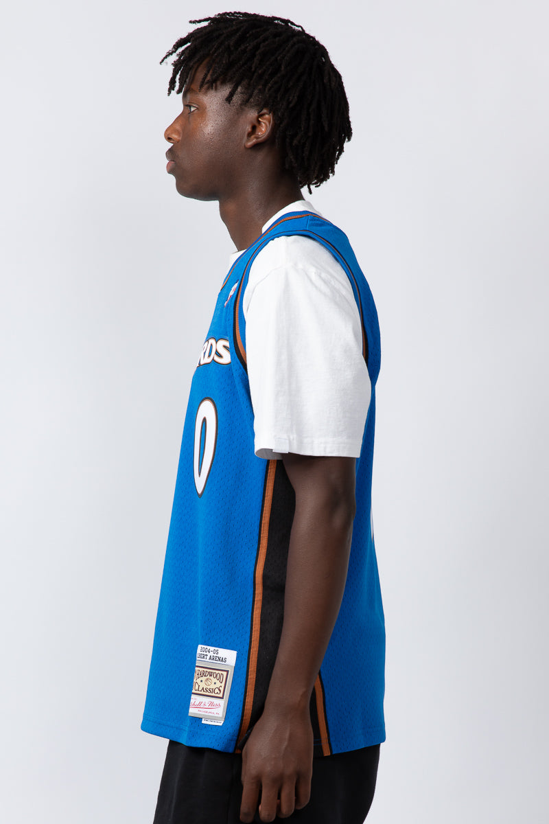 Gilbert Arenas Washinton Wizards 04-05 Hardwood Classic Swingman Jersey