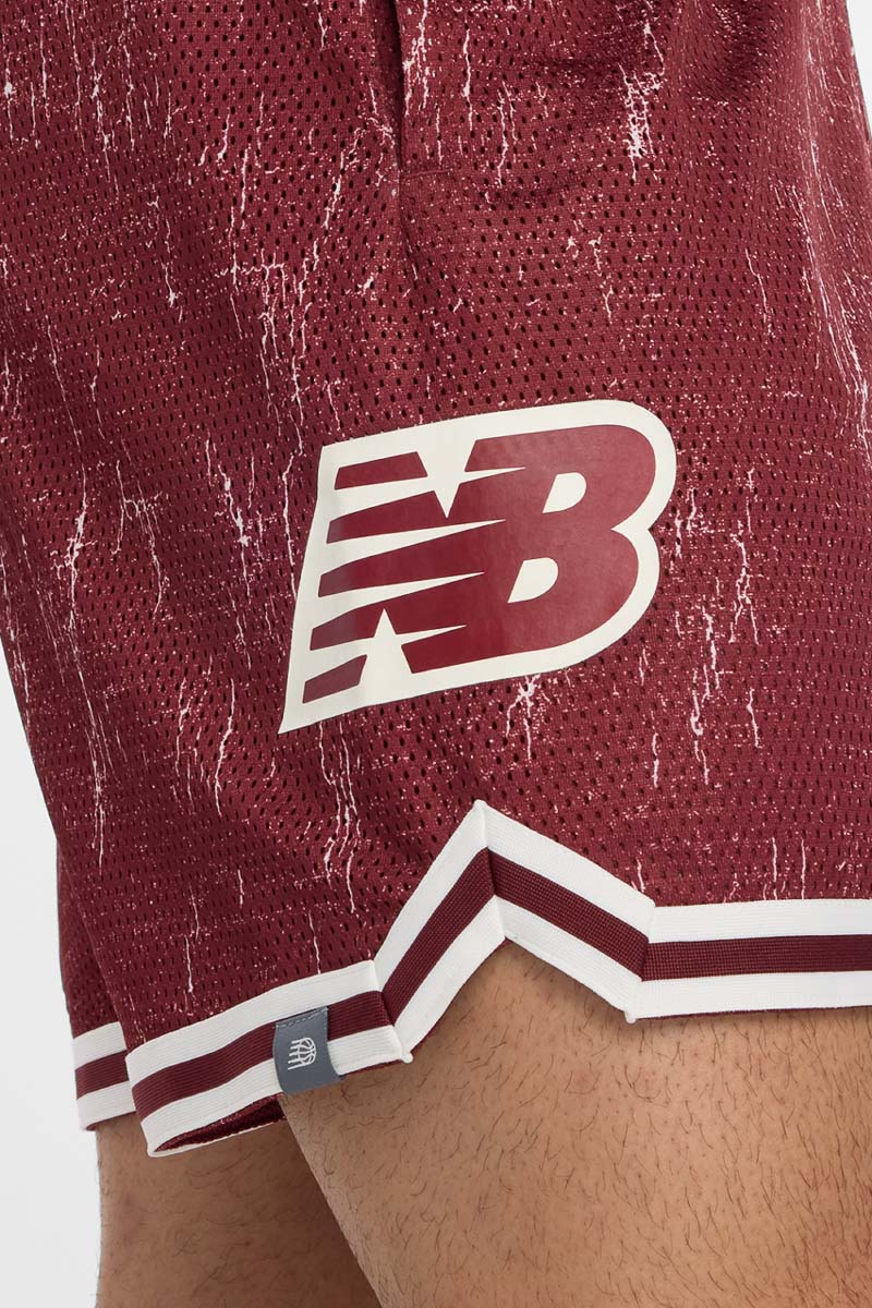 In-Game Printed 7" Mesh Shorts - Mens