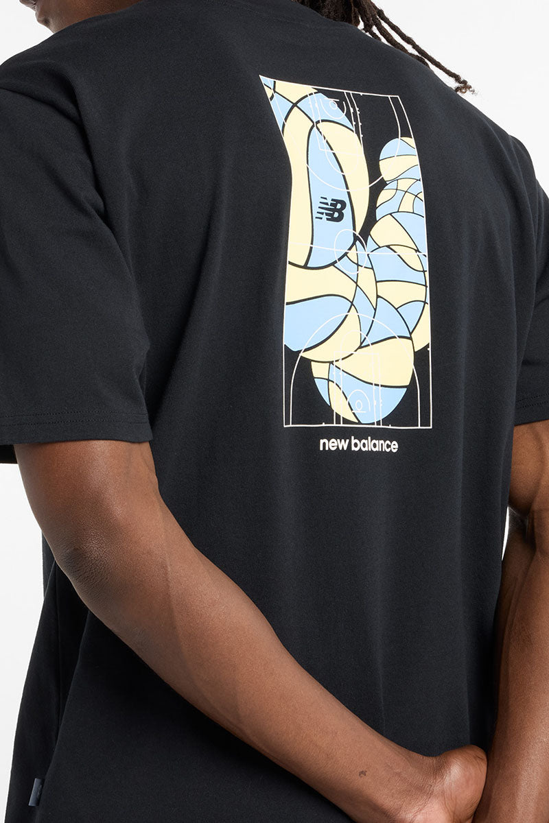 New Balance Hoops Mosaic Graphic Tee