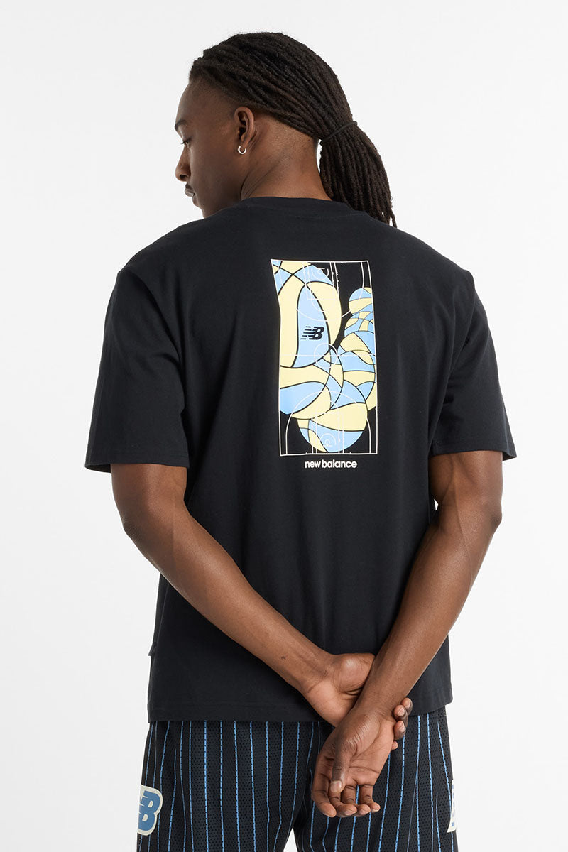 New Balance Hoops Mosaic Graphic Tee