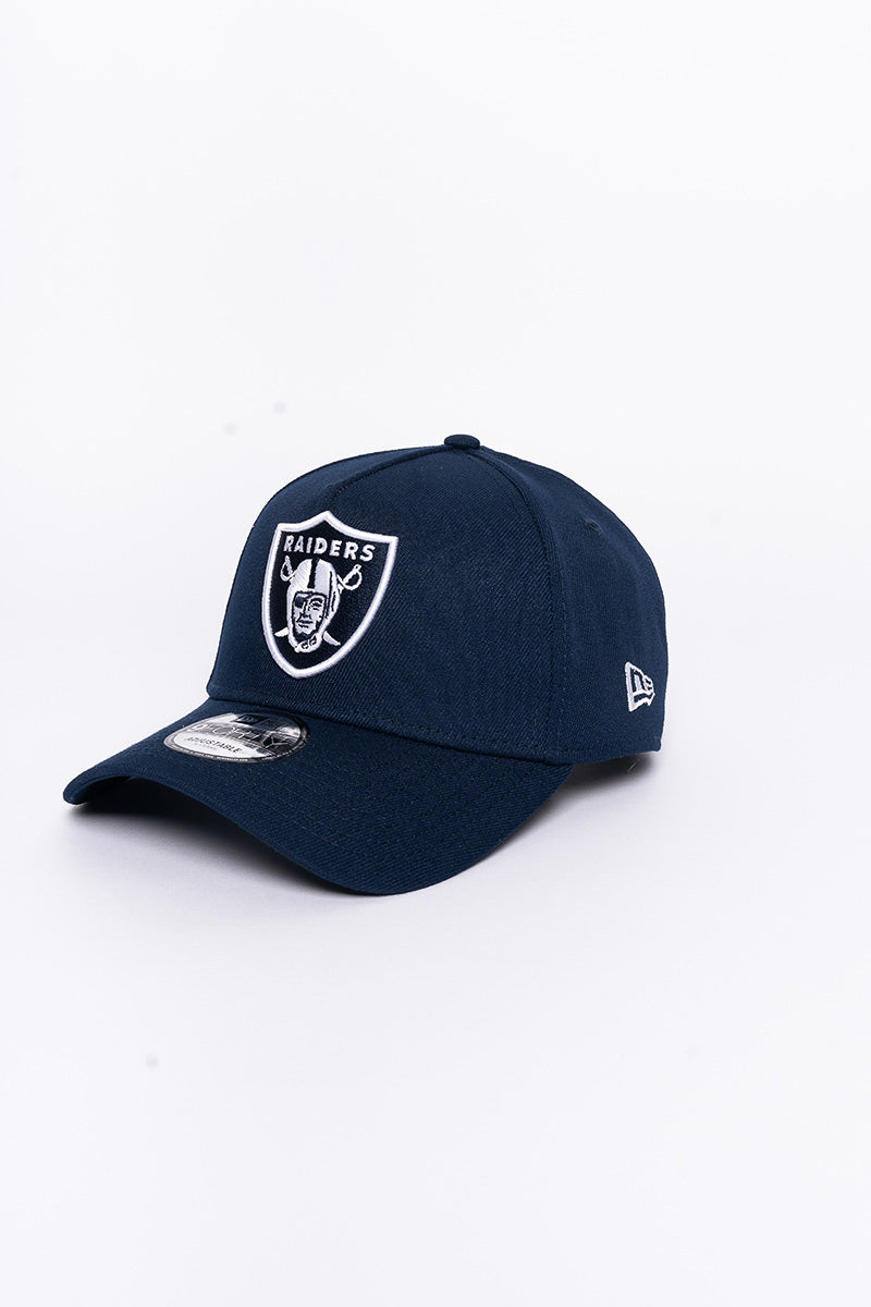 Las Vegas Raiders Navy 9Forty A-Frame Snapback