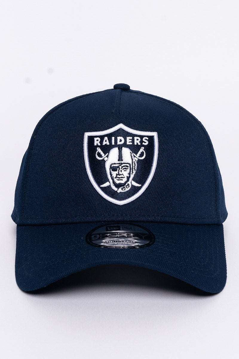 Las Vegas Raiders Navy 9Forty A-Frame Snapback