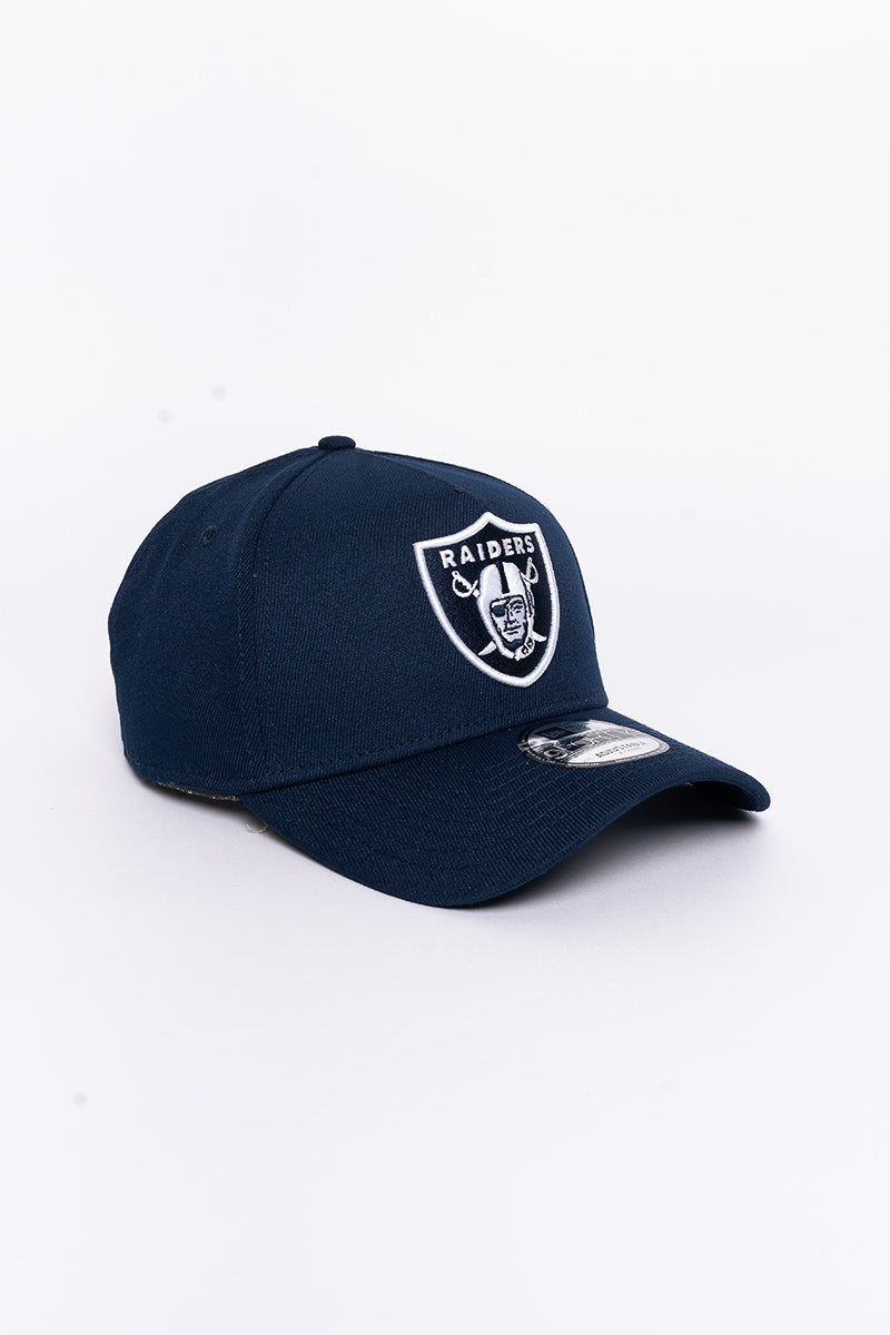 Las Vegas Raiders Navy 9Forty A-Frame Snapback