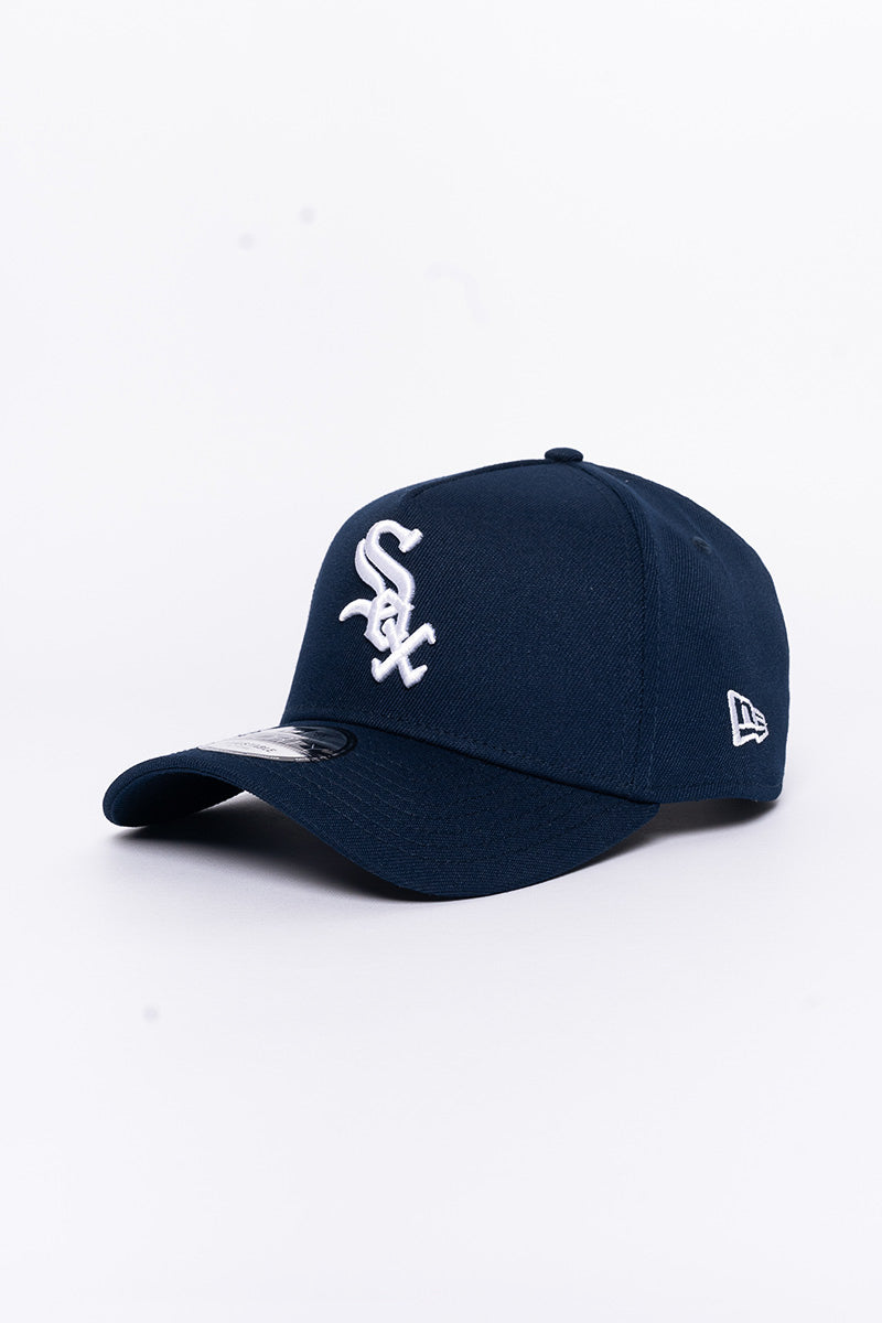 Chicago White Sox Navy 9Forty A-Frame Snapback