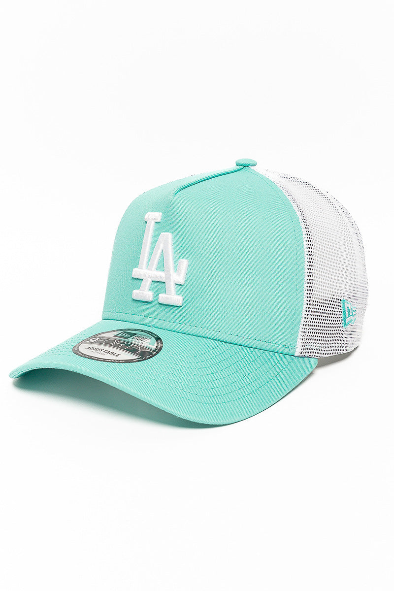 9Forty LA Dodgers Turquoise Era Trucker Cap