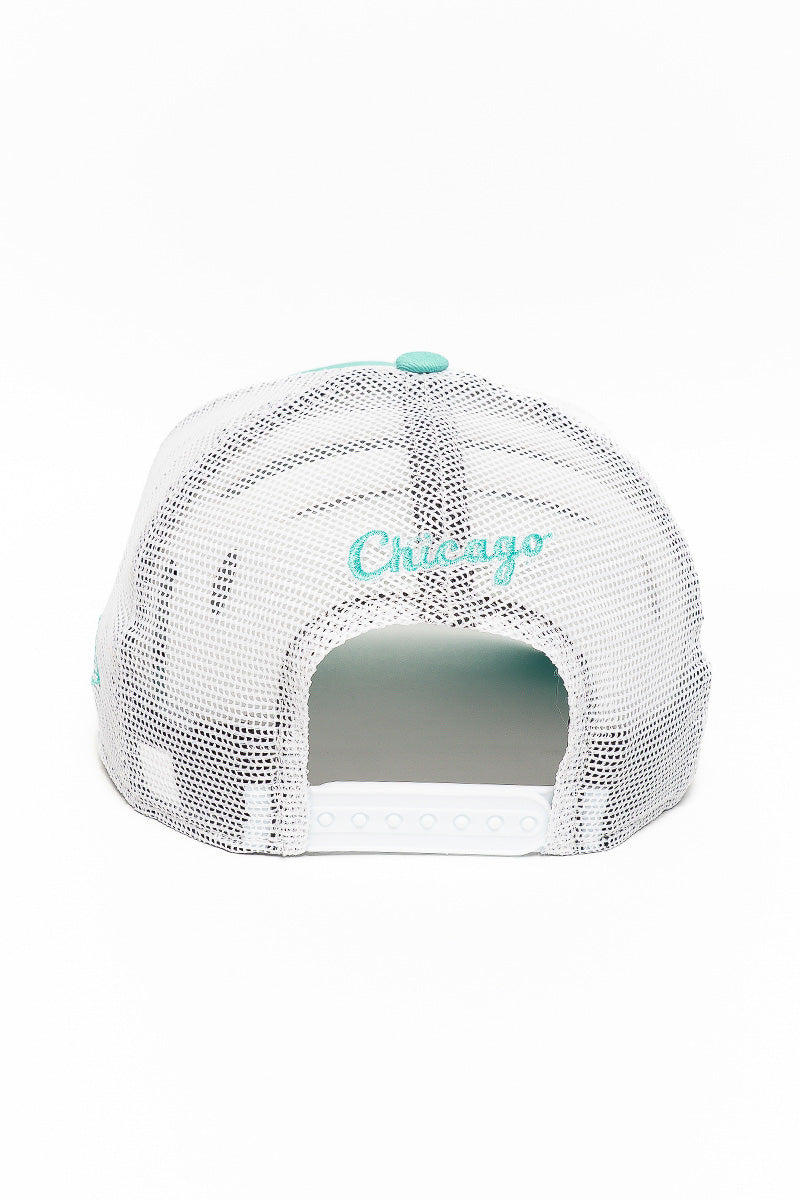 9Forty Chicago White Sox Turquoise Era Trucker Cap