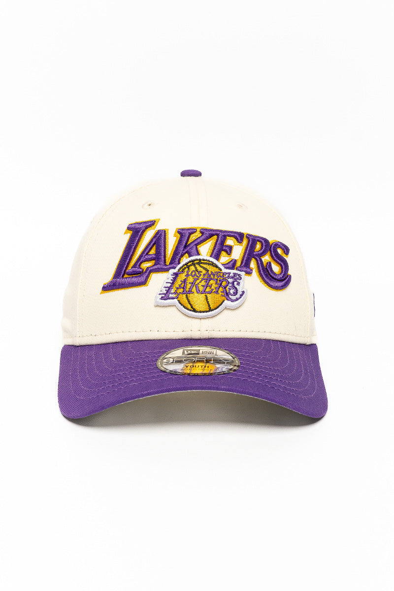9Forty LA Lakers Kids 2-Tone Cap