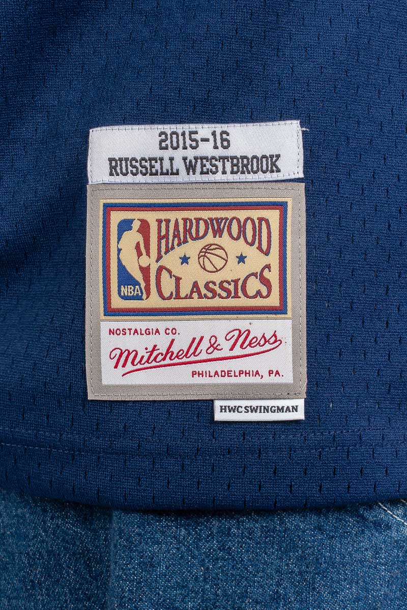 Oklahoma City Thunder Westbrook 15-16 Swingman NBA Jersey