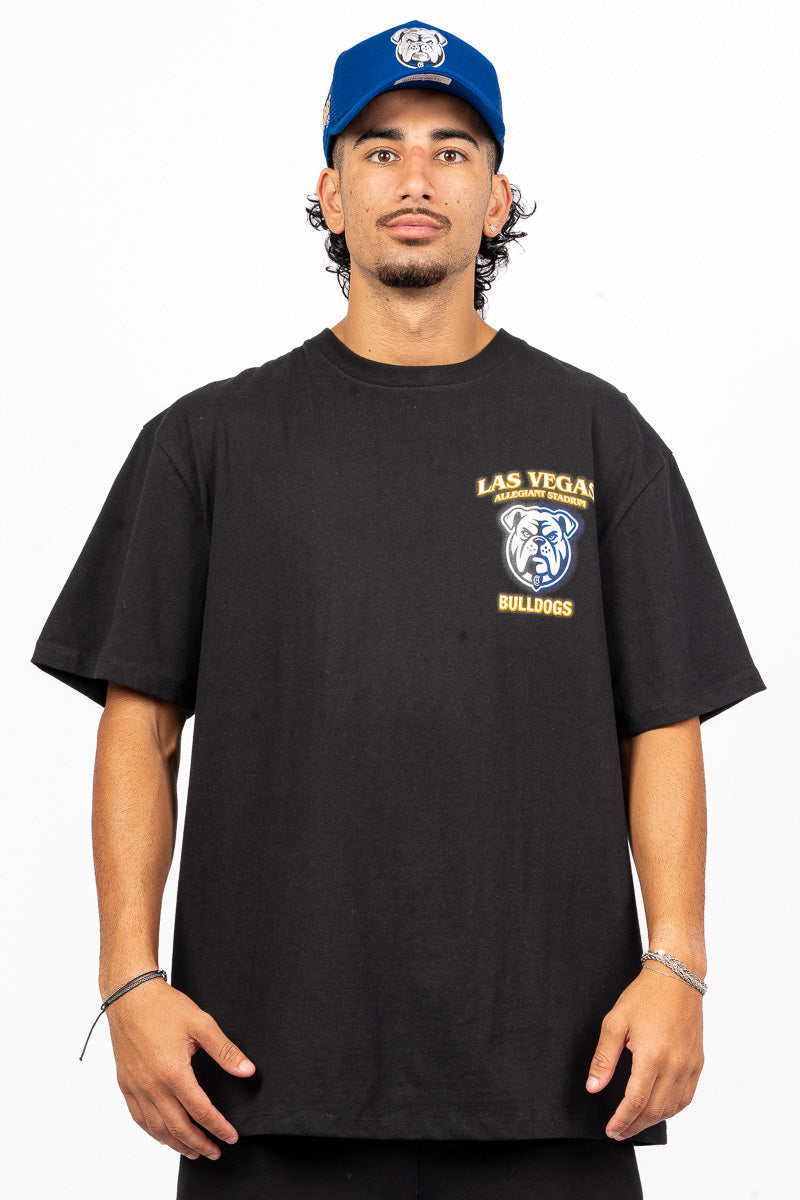 CANTERBURY BANKSTOWN BULLDOGS NRL LAS VEGAS 26 T-SHIRT BULL - Mens