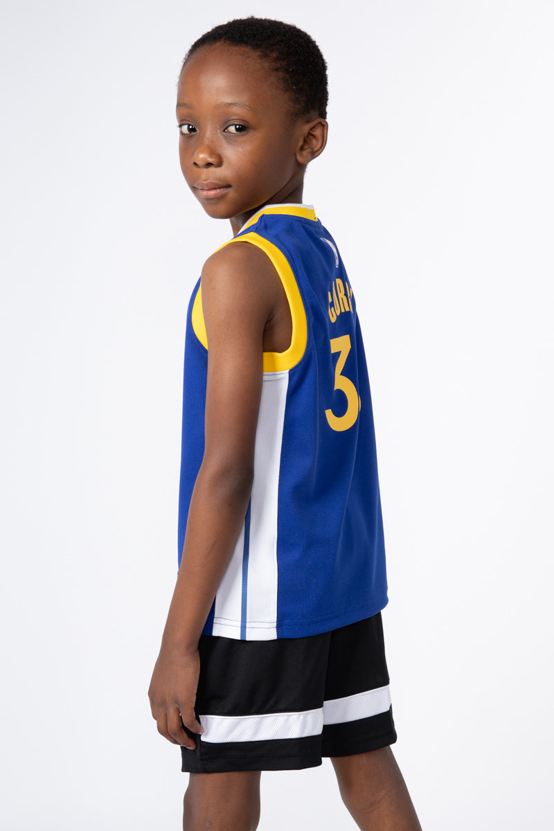 Stephen Curry Golden State Warriors NBA Kids Replica Jersey
