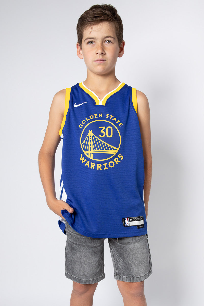 Stephen Curry Golden State Warriors NBA Youth Swingman Jersey