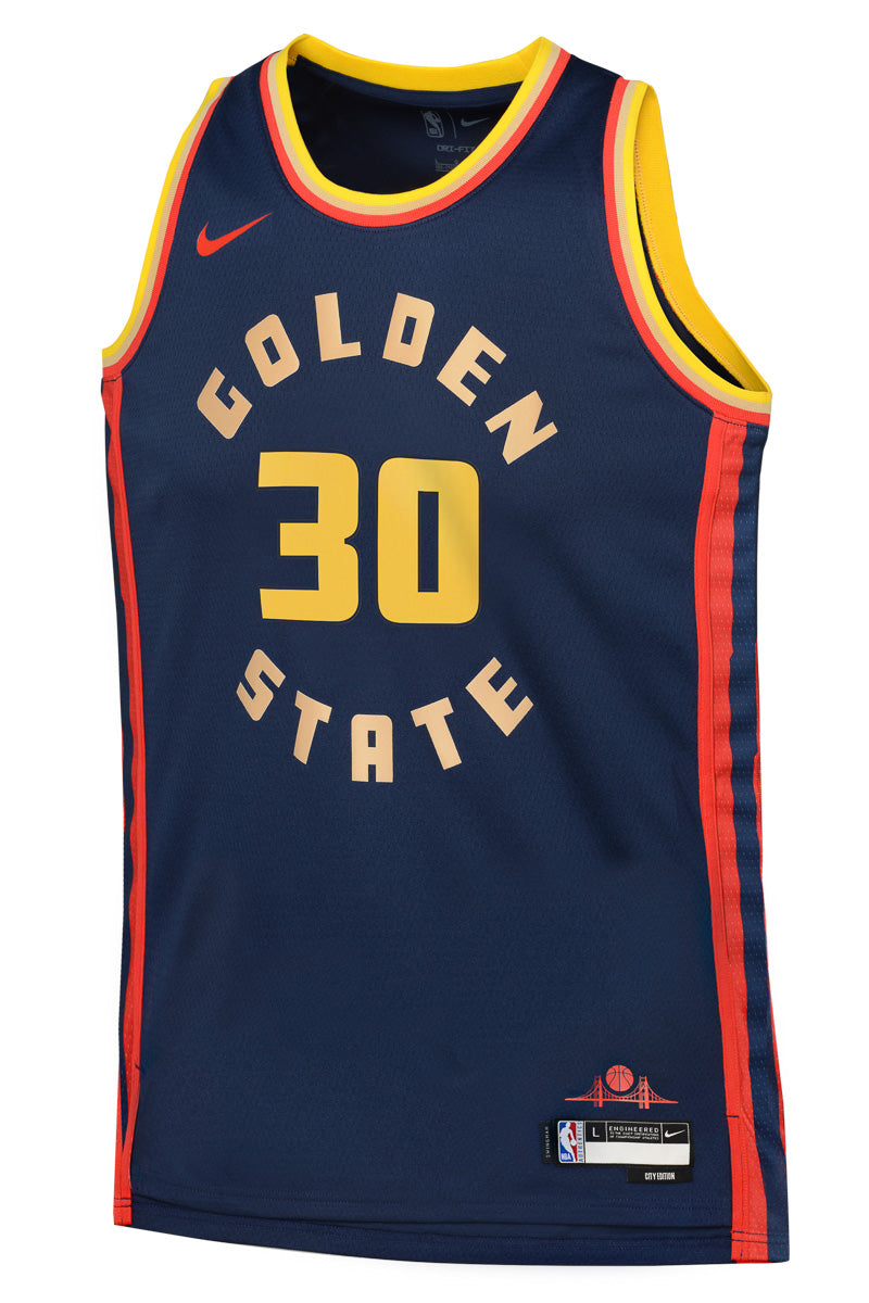 Stephen Curry Golden State Warriors Youth City Edition Jersey