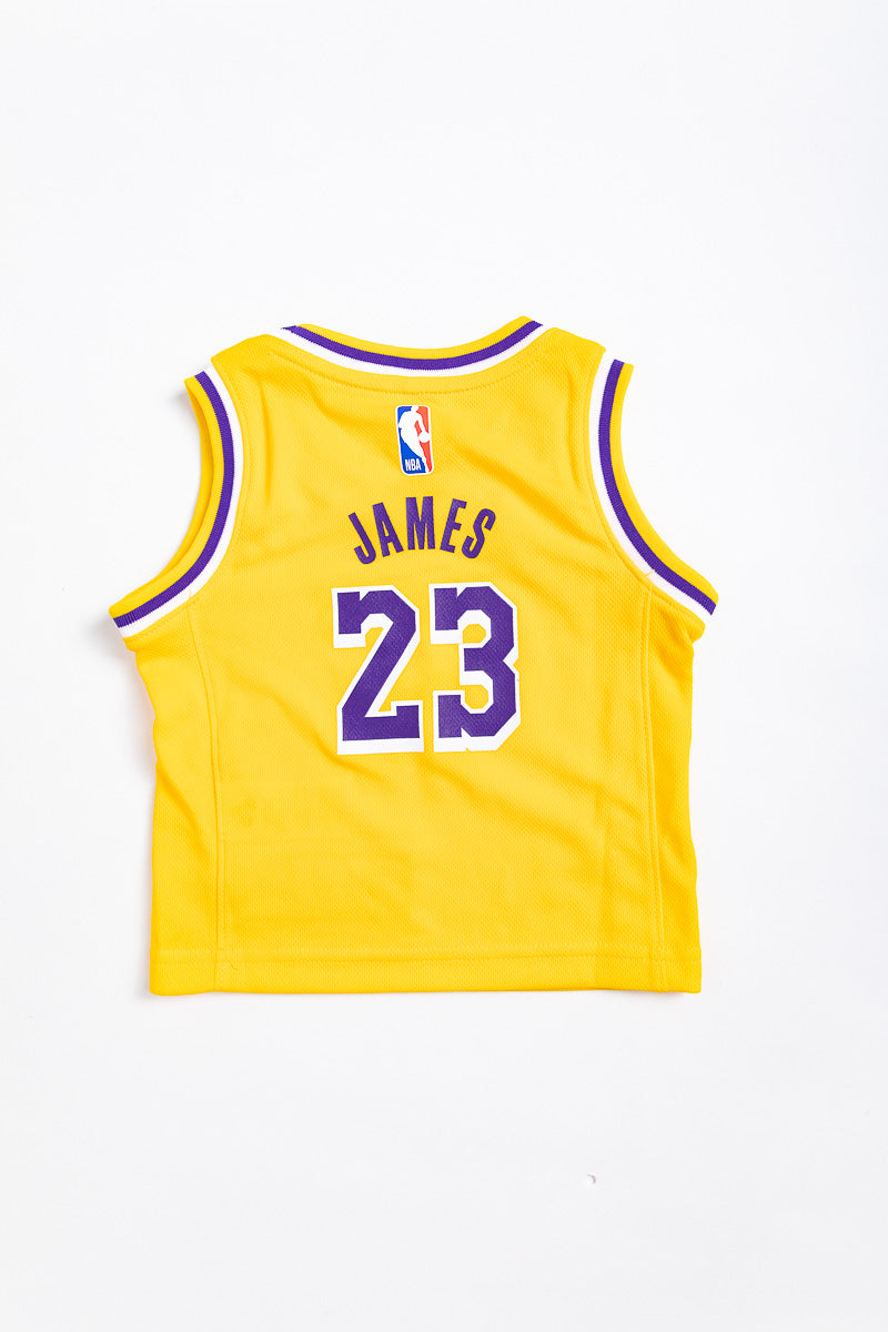 LeBron James LA Lakers NBA Infant Replica Jersey