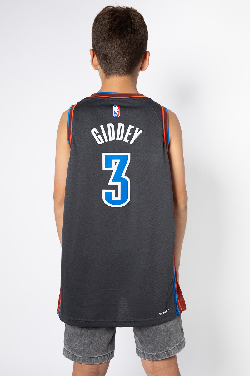 Josh Giddey OKC Thunder Youth City Edition NBA Jersey