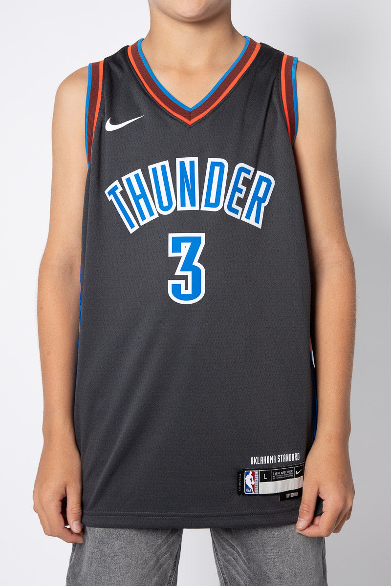 Josh Giddey OKC Thunder Youth City Edition NBA Jersey