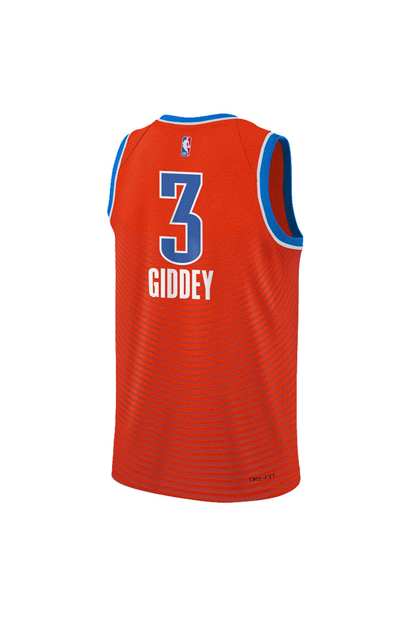 Josh Giddey Oklahoma City Thunder Statement Edition Youth Jersey