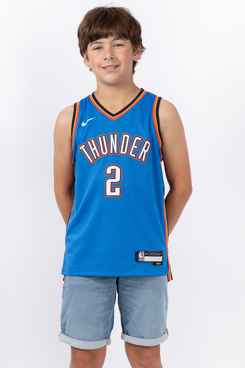 Shai Gilgeous-Alexander OKC Thunder NBA Youth Swingman Jersey