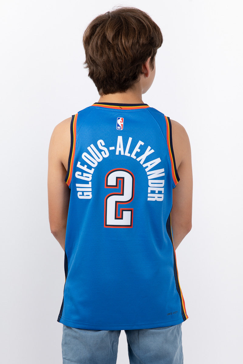 Shai Gilgeous-Alexander OKC Thunder NBA Youth Swingman Jersey