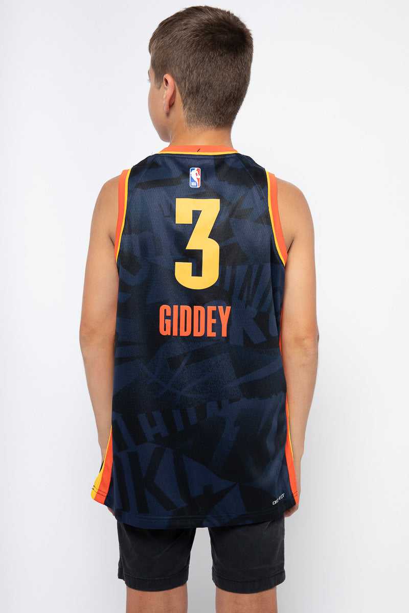 Josh Giddey Oklahoma City Thunder City Edition Youth Jersey