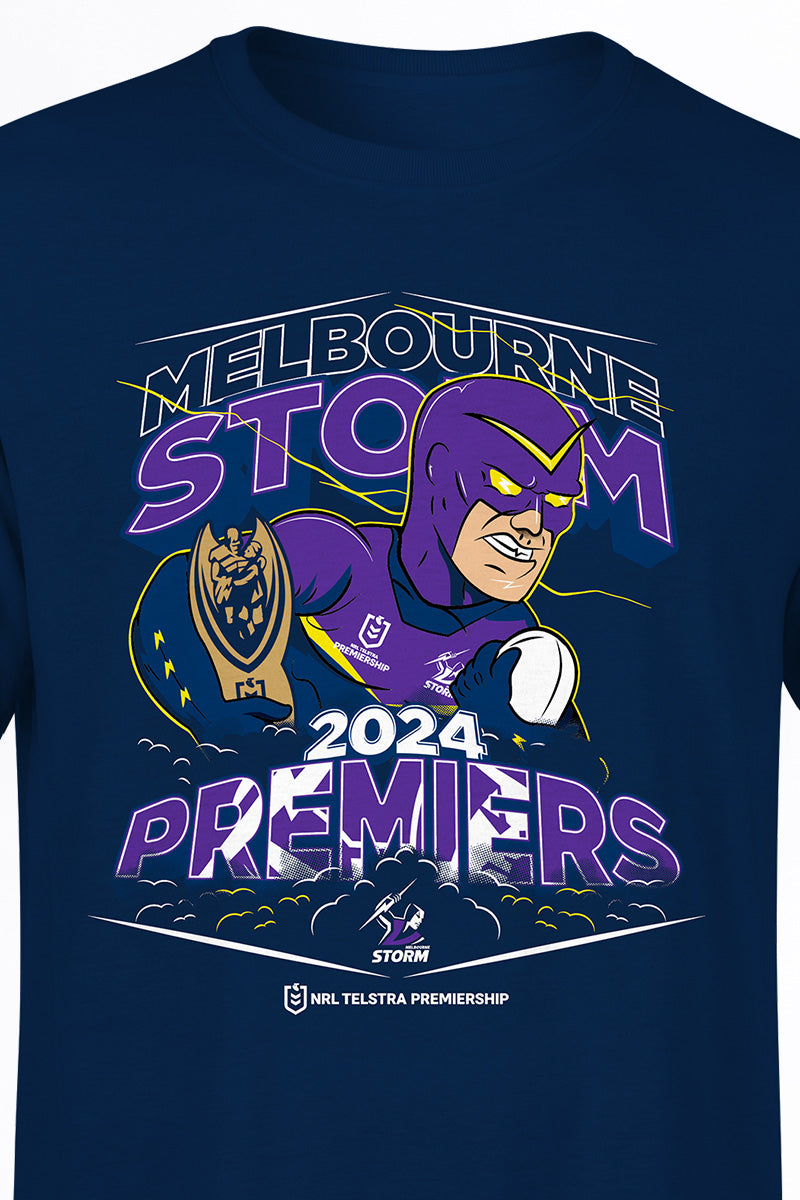Melbourne Storm NRL 2024 Premiers Tee