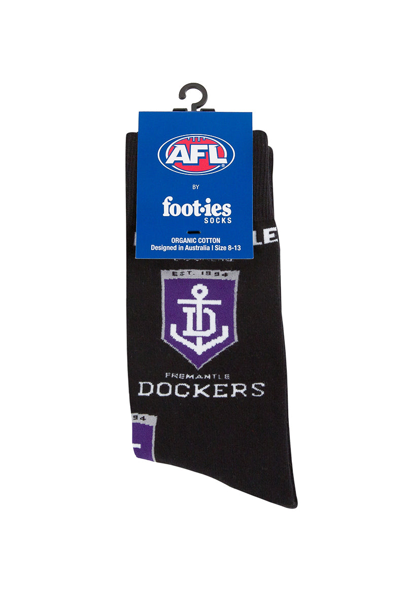 Fremantle Dockers AFL Mascot Organic Cotton Socks