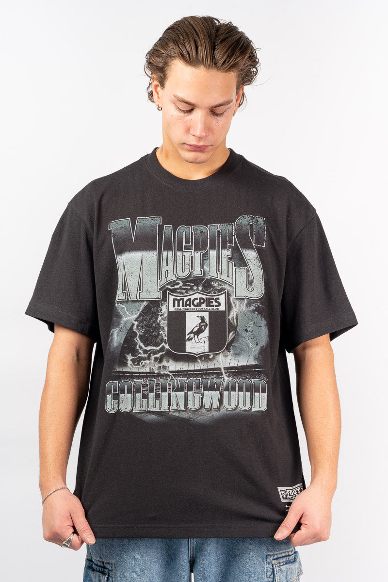 Collingwood Pies Lightning Tee - Mens