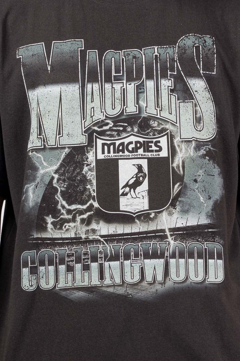 Collingwood Pies Lightning Tee - Mens