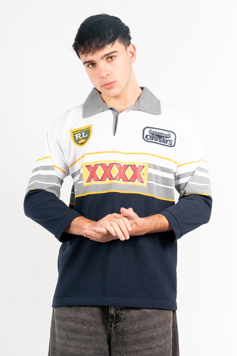 North Queensland Cowboys NRL 1995 Retro Jersey