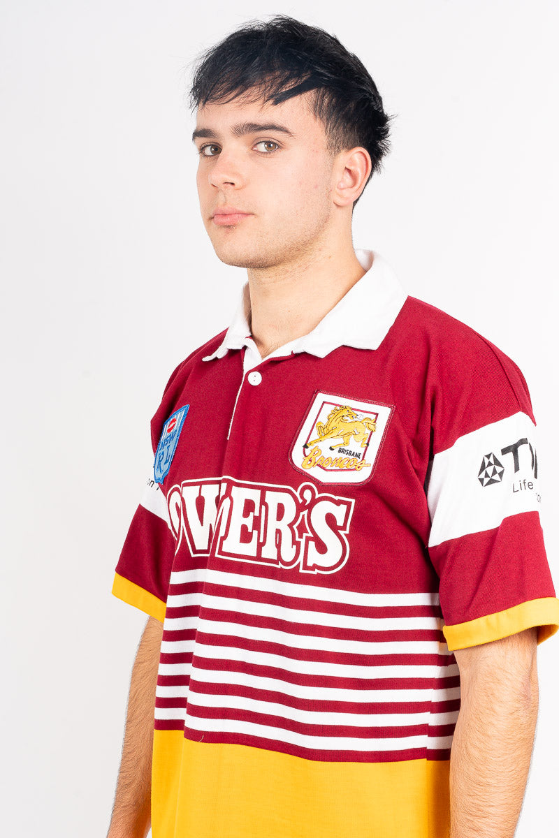 Brisbane Broncos NRL 1992 Retro Jersey