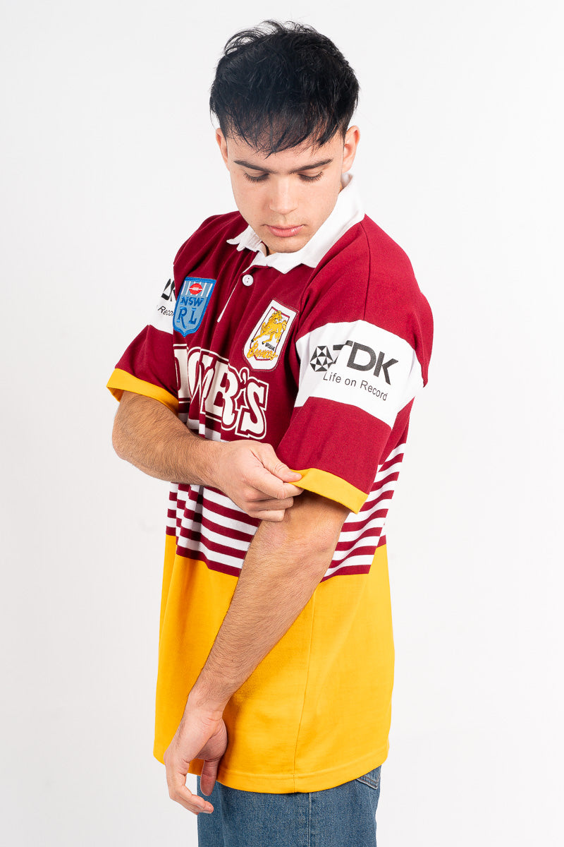 Brisbane Broncos NRL 1992 Retro Jersey