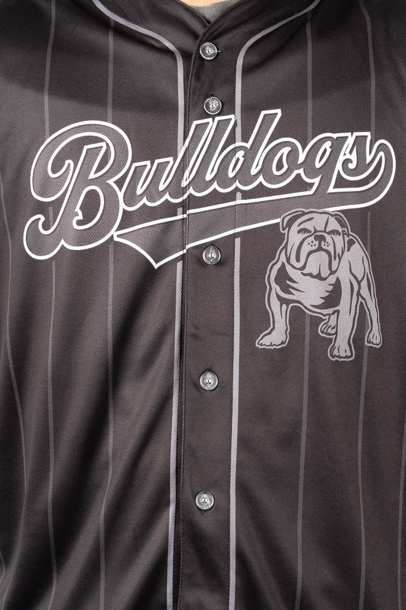 Canterbury Bankstown Bulldogs NRL Blackout Baseball Shirt - Mens