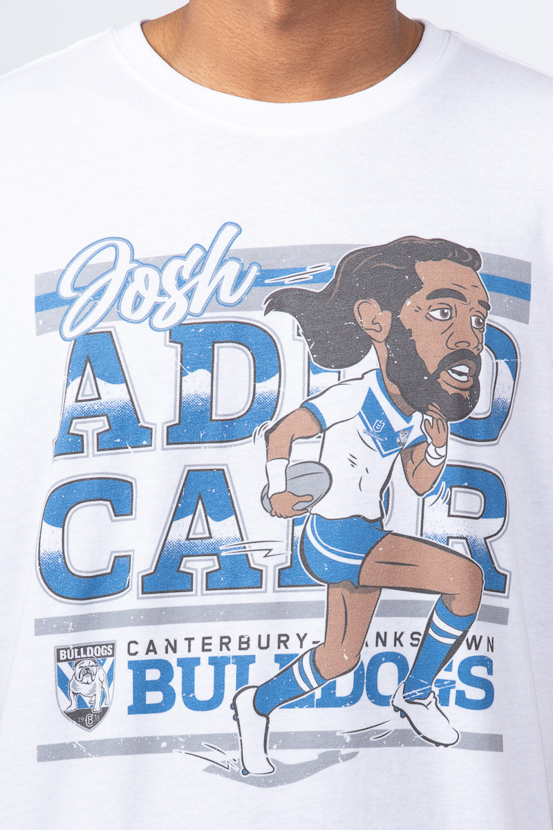 Canterbury Bulldogs Josh Addo-Carr NRL Caricature Tee