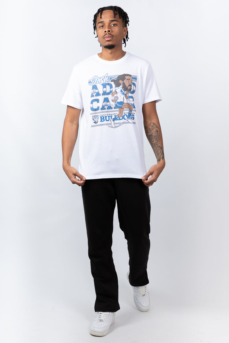 Canterbury Bulldogs Josh Addo-Carr NRL Caricature Tee