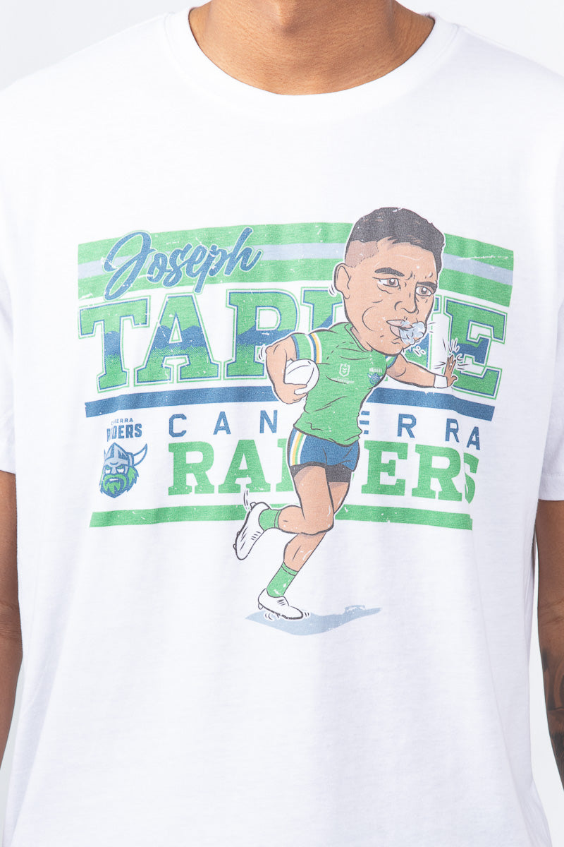 Canberra Raiders Joseph Tapine NRL Caricature Tee