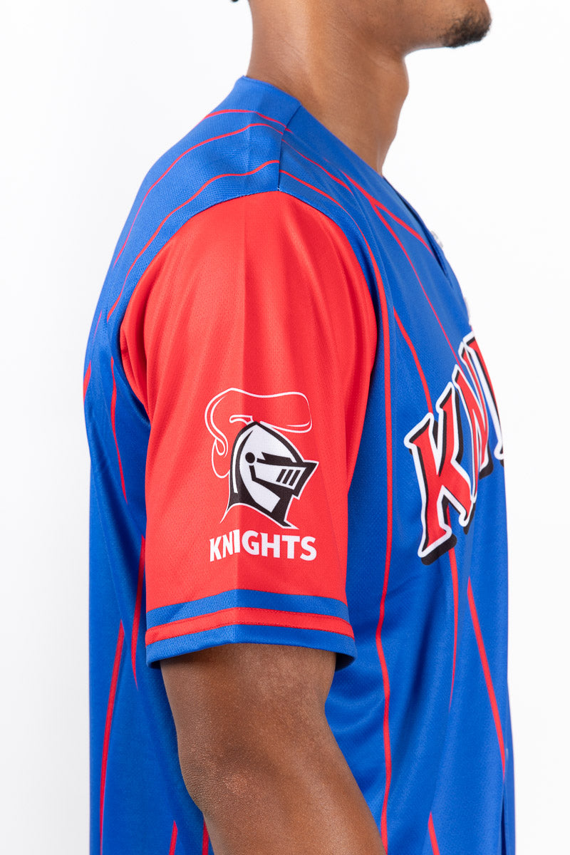 Newcastle Knights NRL Slugger Baseball Jersey
