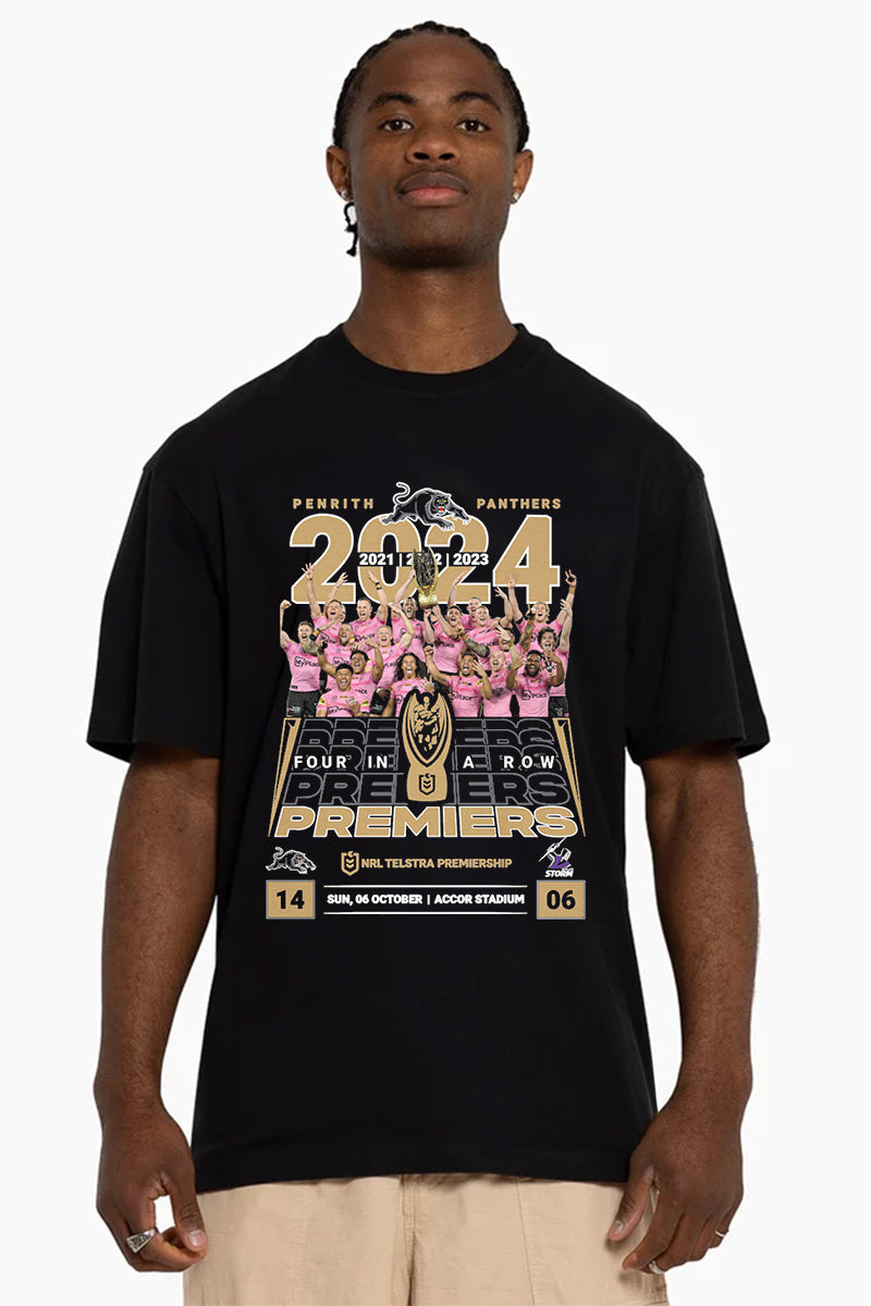Penrith Panthers NRL 2024 Premiership Photo Tee