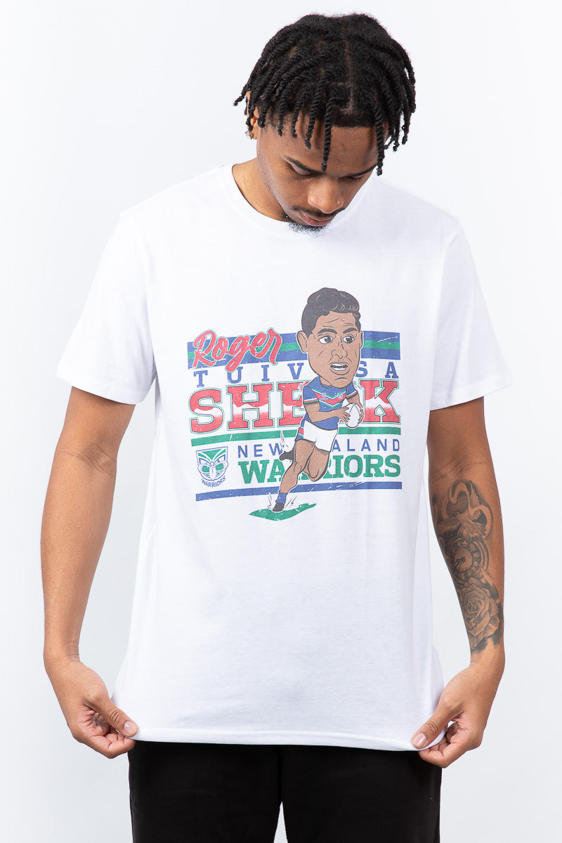 New Zealand Warriors NRL Roger Tuivasa-Sheck NRL Caricature Tee