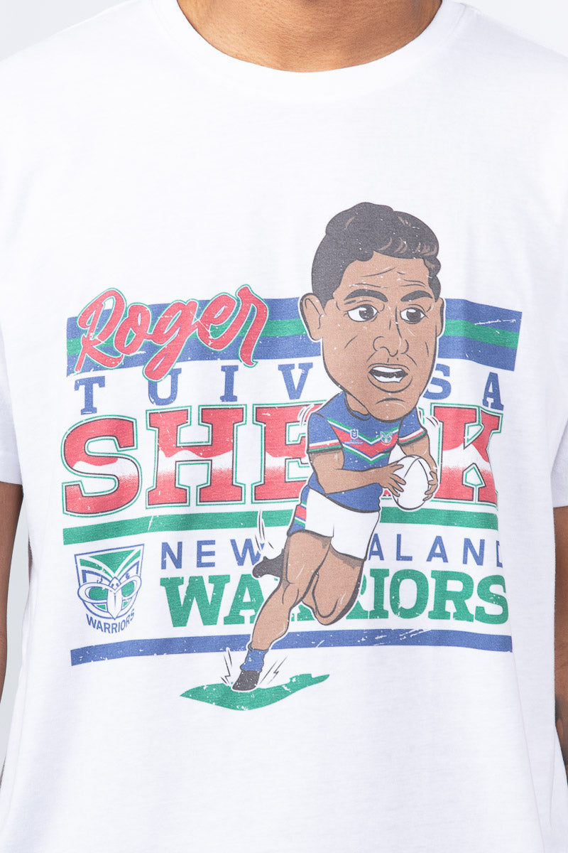 New Zealand Warriors NRL Roger Tuivasa-Sheck NRL Caricature Tee