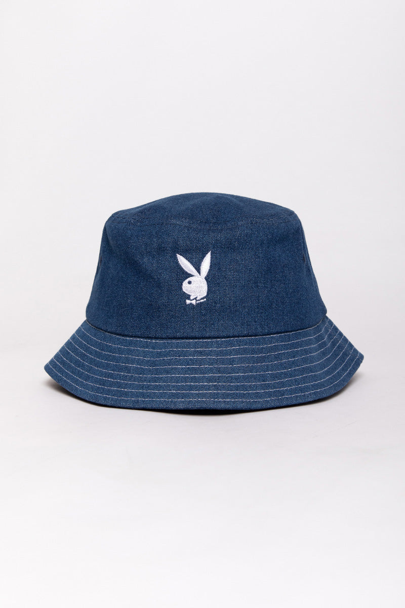 Bunny Denim Bucket Hat