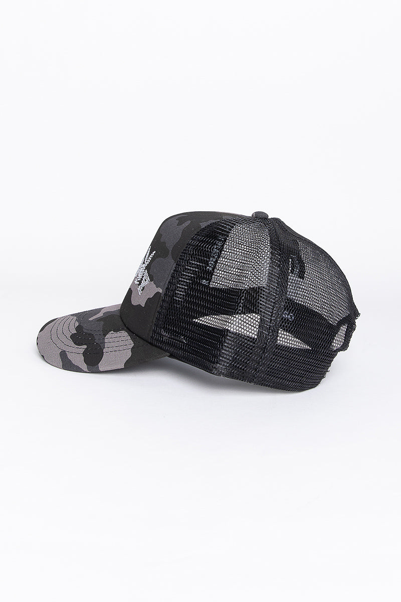 Playboy Bunny Camo Trucker Cap