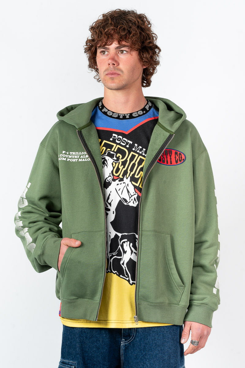 Post Malone Sunfade Zip-Up Hoodie - Mens