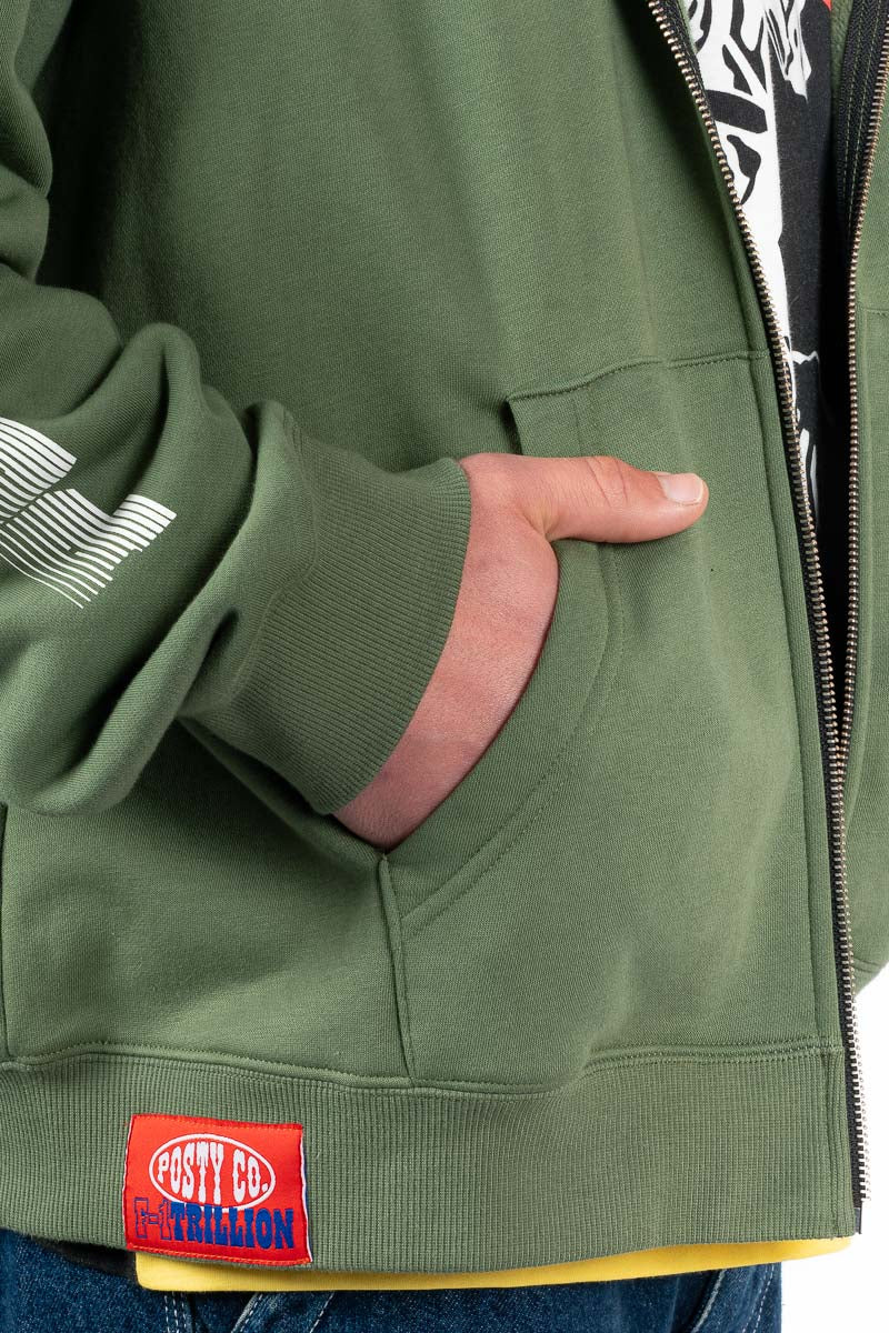 Post Malone Sunfade Zip-Up Hoodie - Mens