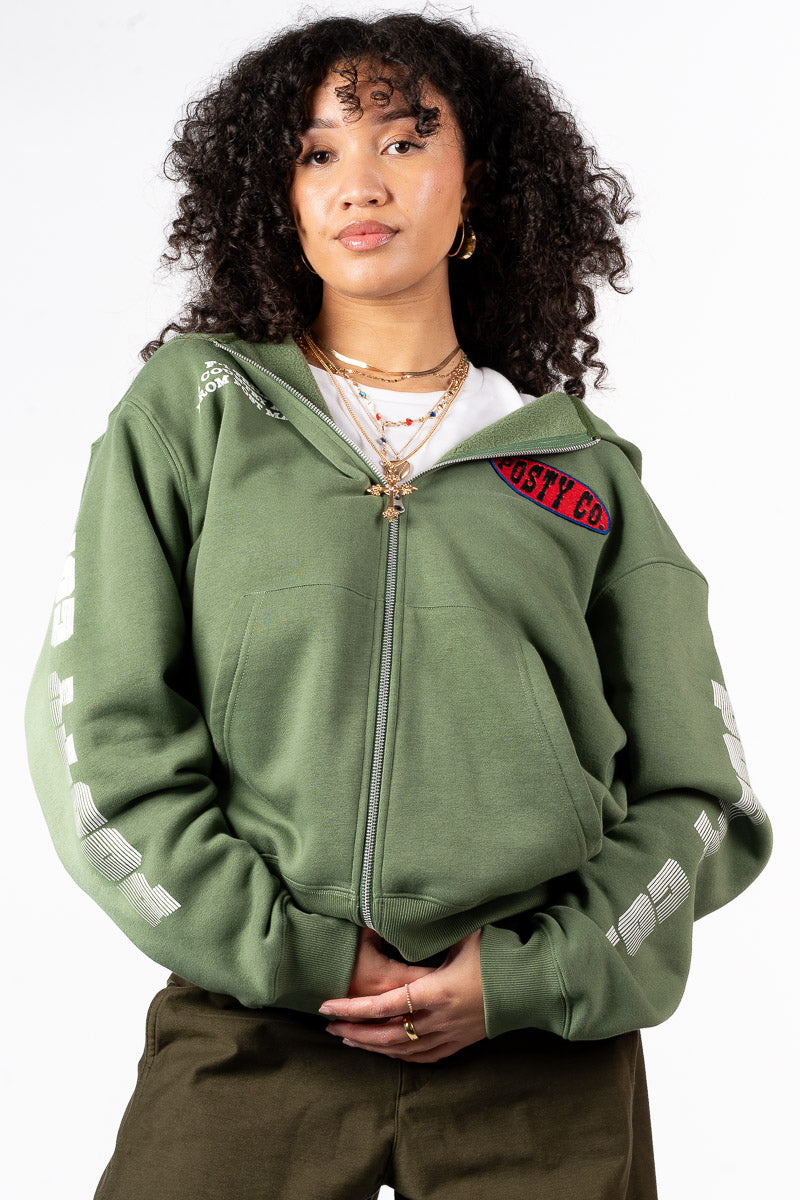 Post Malone Sunfade Zip-Up Hoodie - Womens