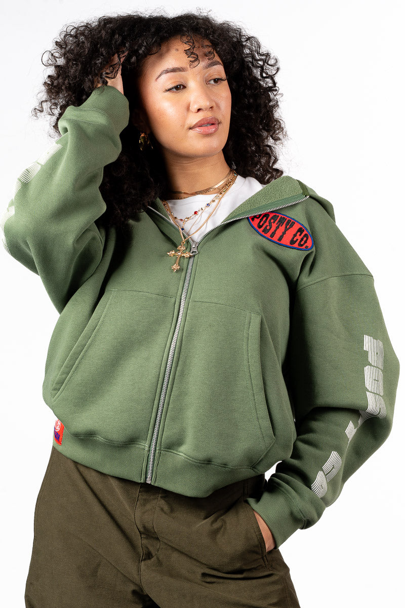 Post Malone Sunfade Zip-Up Hoodie - Womens