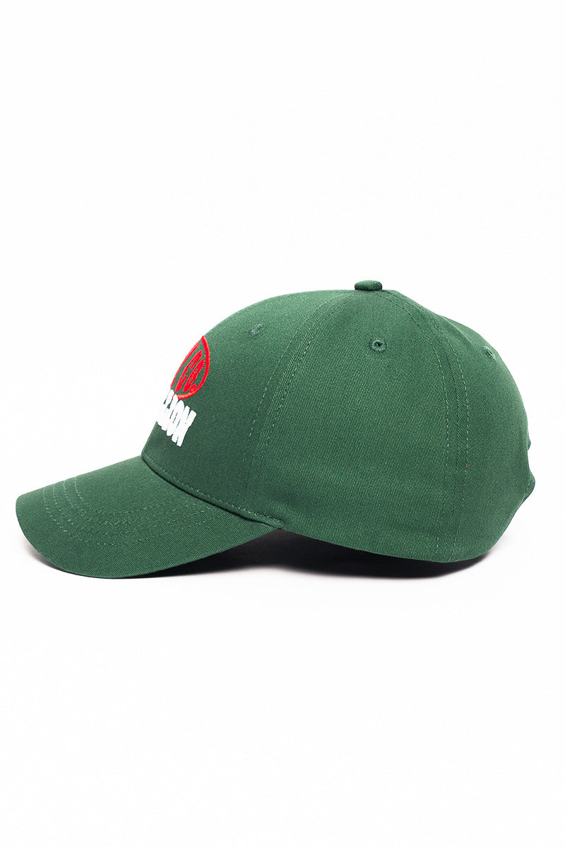 POST MALONE CANVAS CAP - GREEN - Womens
