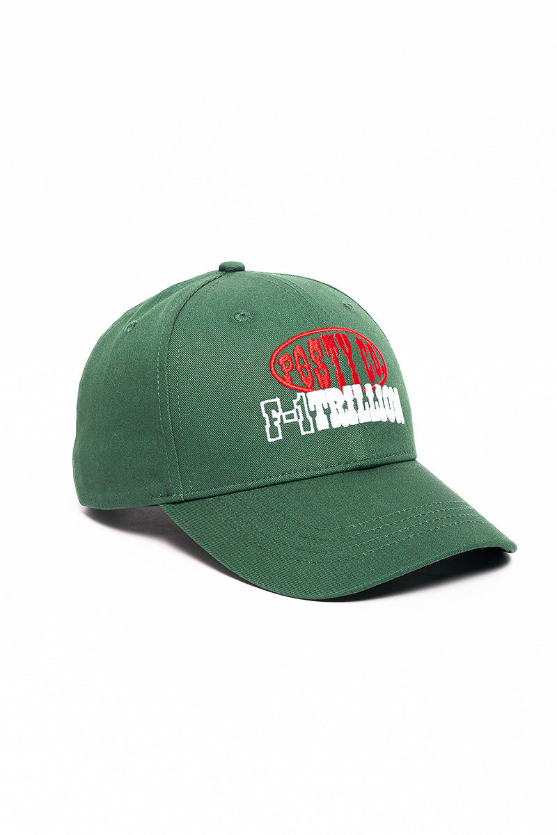 POST MALONE CANVAS CAP - GREEN - Womens