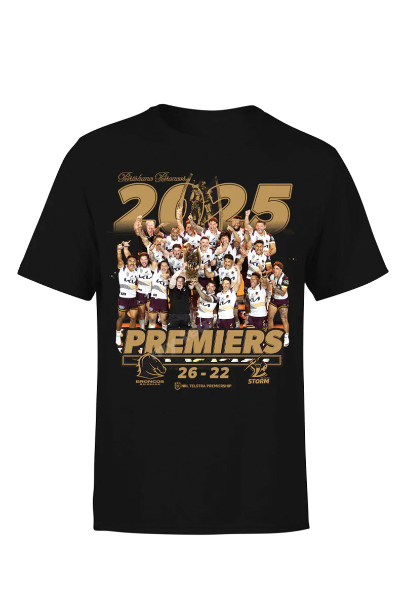 Brisbane Broncos 2025 NRL Photo Tee