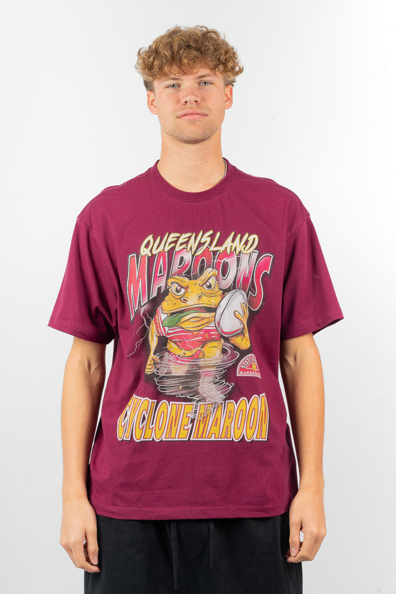 Queensland Maroons Cyclone Tee